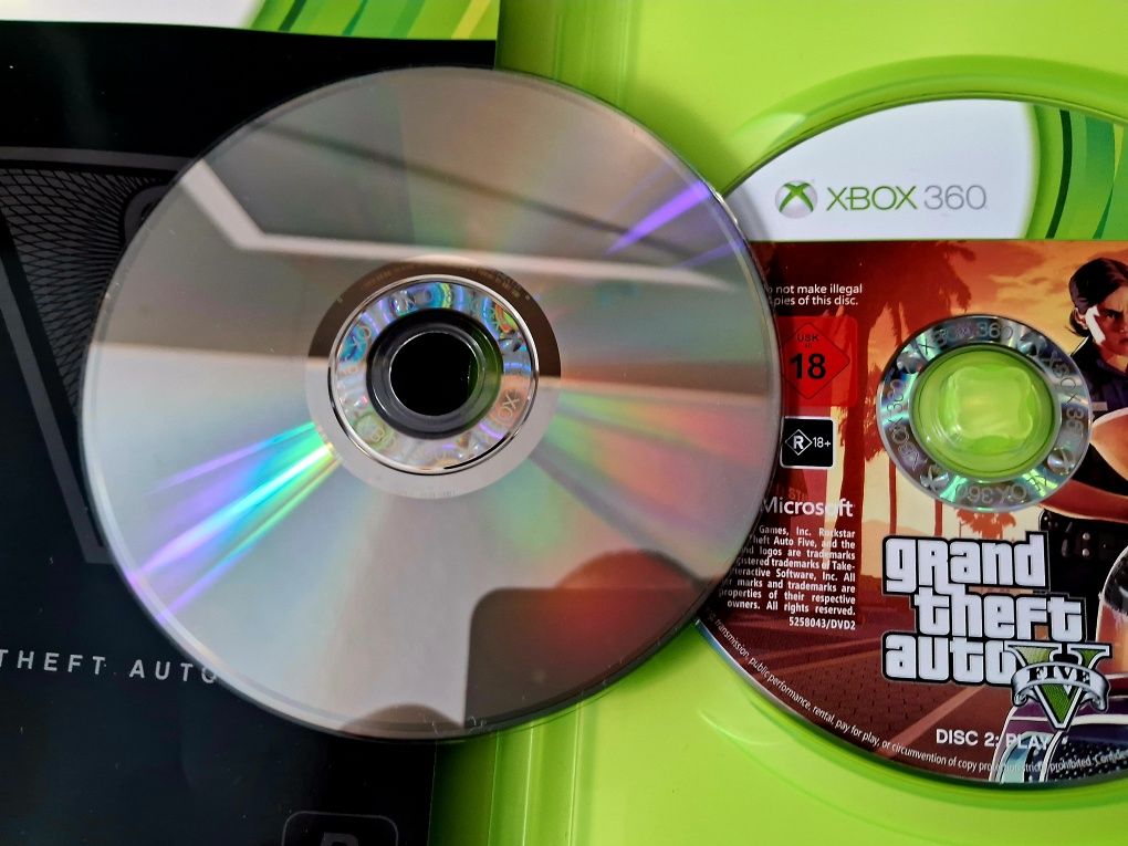Диск GTA V (GTA 5) XBOX 360. Оригінал.
