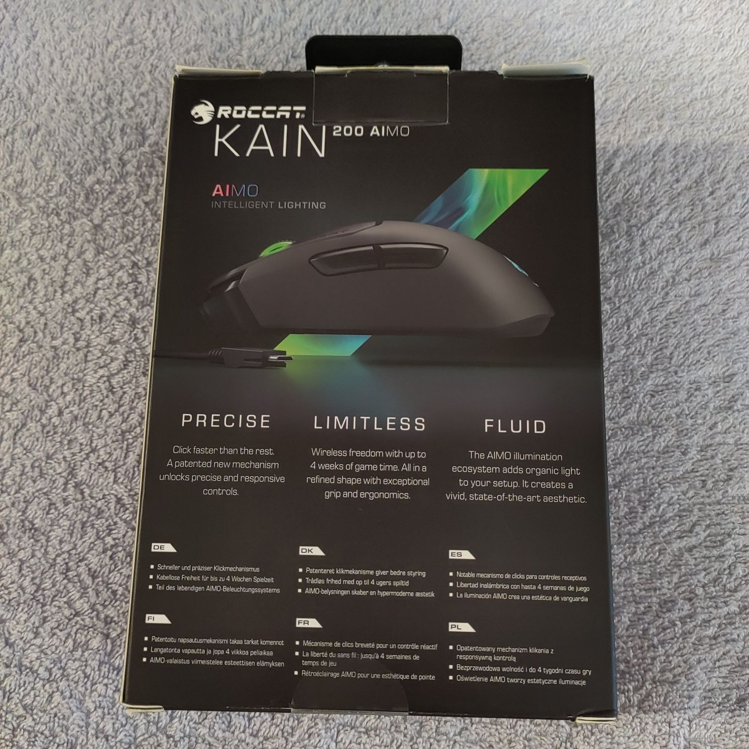 ігрова миша Roccat kain 200 (не Razer, logitech)