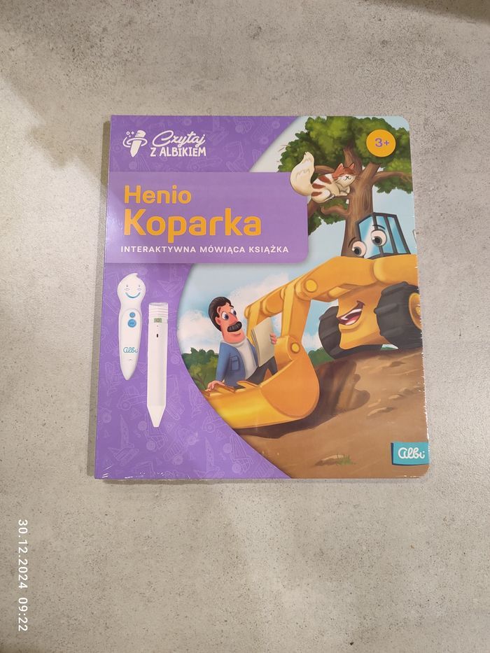 Nowa książka Albik Henio Koparka