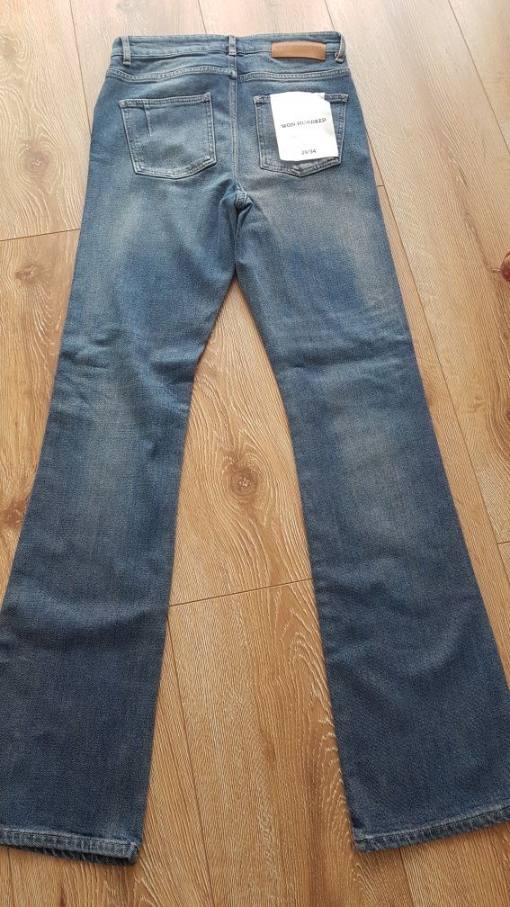 Jeansy damskie 29/34 Won Hundred Zoey medium blue spodnie dżinsy