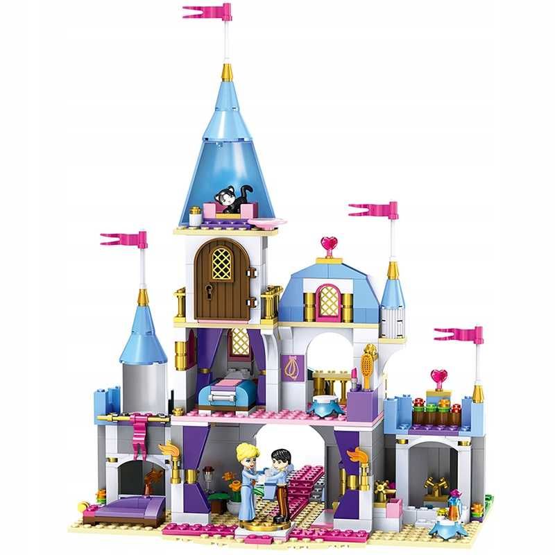 646el Nowe Klocki WYMARZONY ZAMEK KOPCIUSZKA Disney jak LEGO 41055