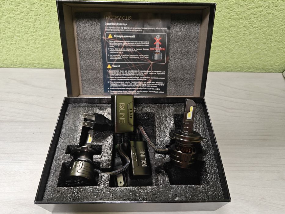 Світлодіодні лампи H4 65 W