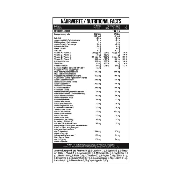 Хондропротектор для суставов и связок MST FleX Pro 600 / 945 / 1350 гр