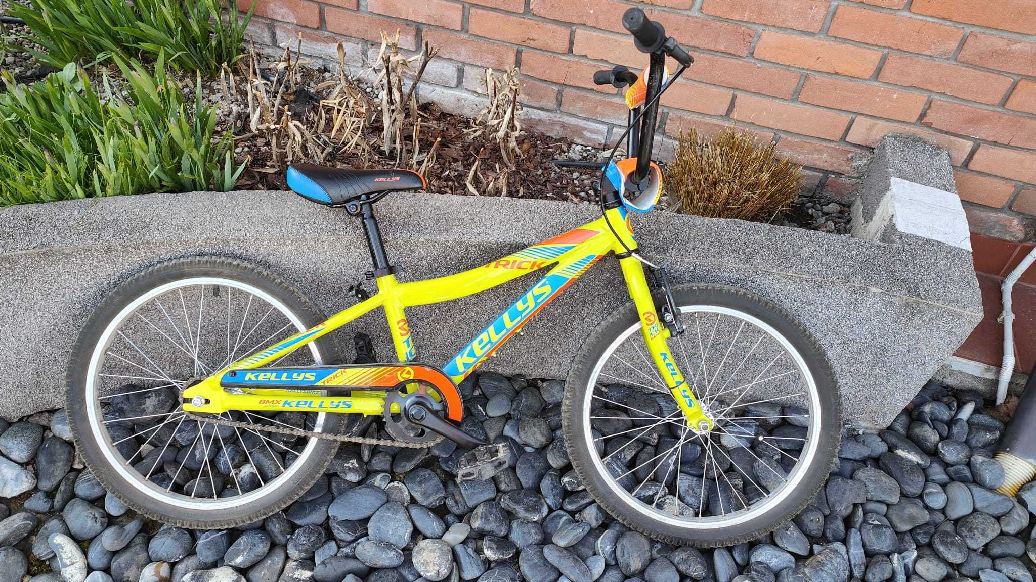 Rower Kellys BMX Junior 20" Limonkowy ALU