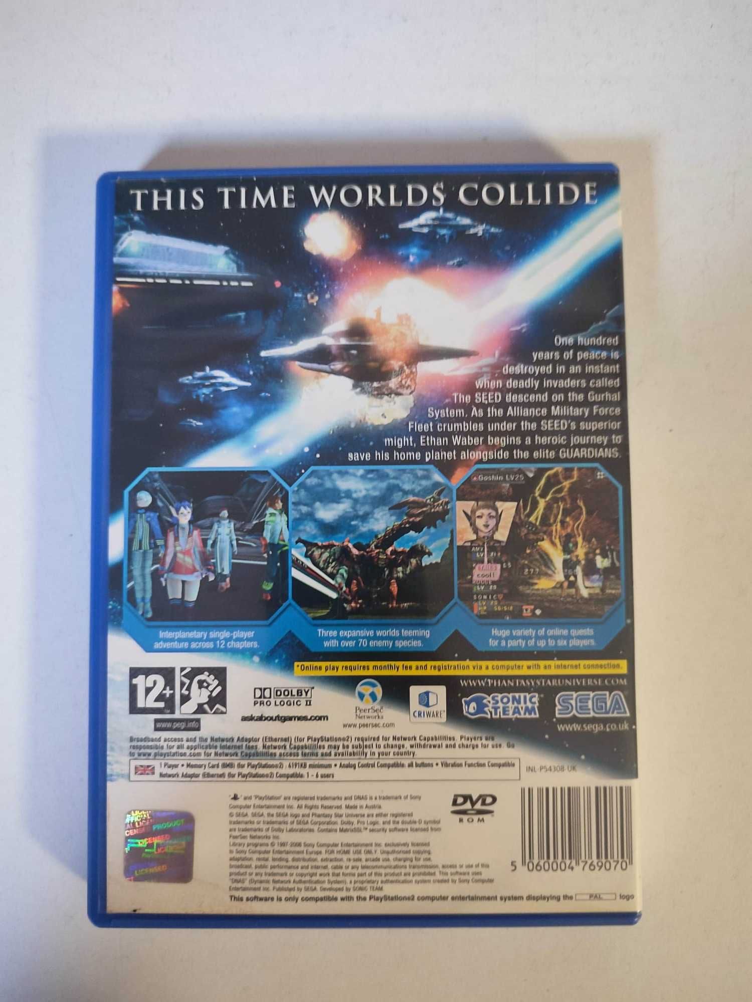 PS2 - Phantasy Star Universe