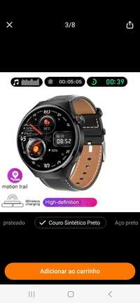 Smartwatch homem gt4 pro