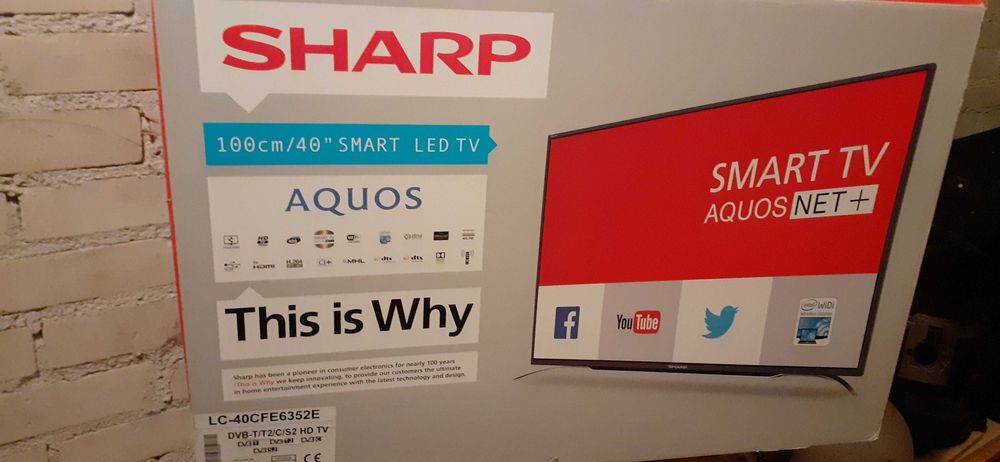 TV SHARP Led 40"