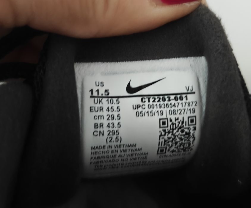 Nike Air Max React 270 adidasy sneakersy sportowe męskie 45,5/29,5 cm