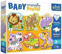 Puzzle Baby Progressive - Safari Trefl, Trefl
