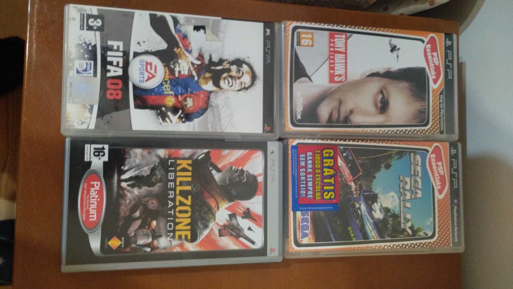 Jogos para a PSP 5 euros