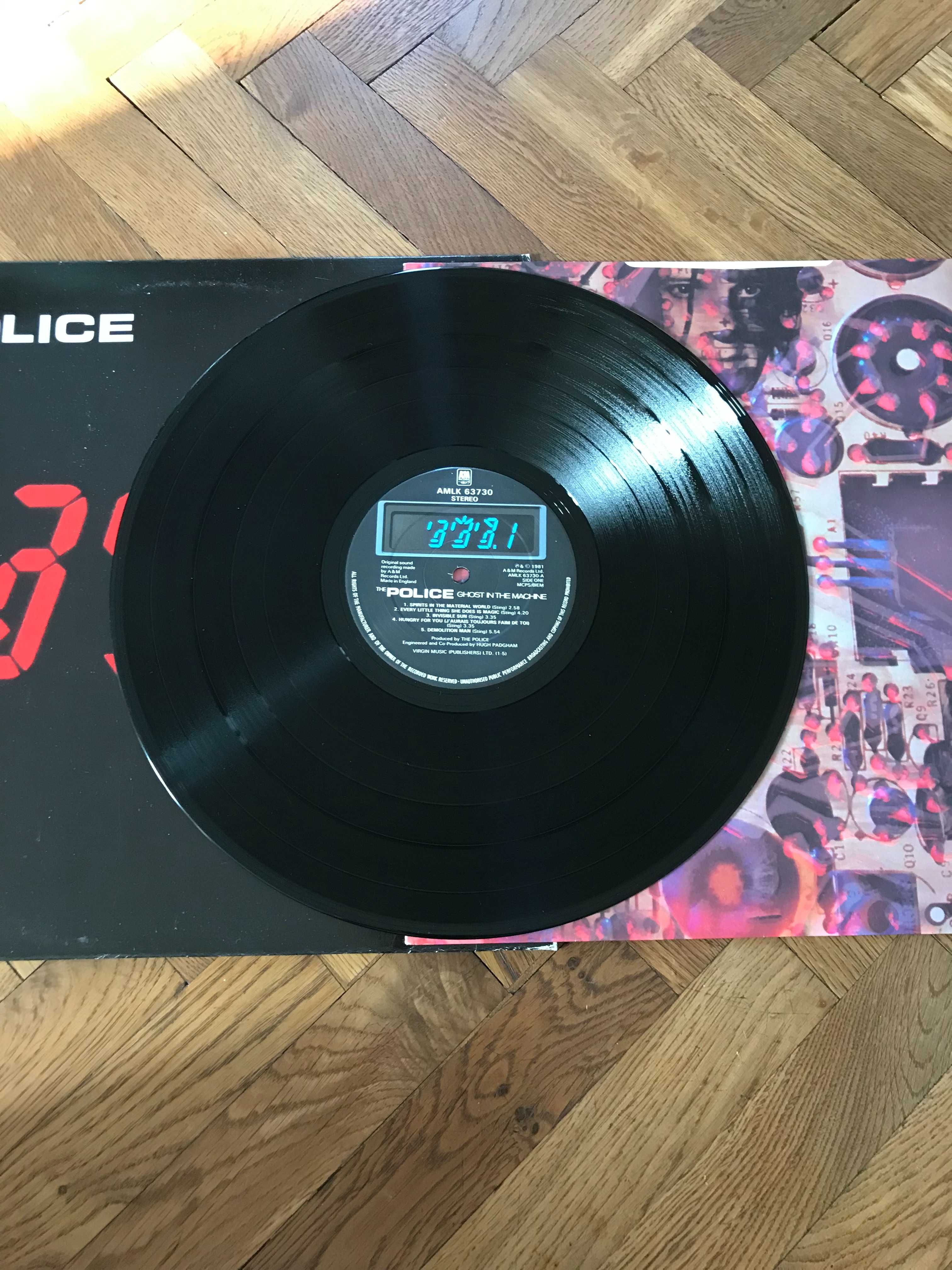 The Police  Ghost In The Machine, LP, 1981, UK, A&M Rec. AMLK63730, NM