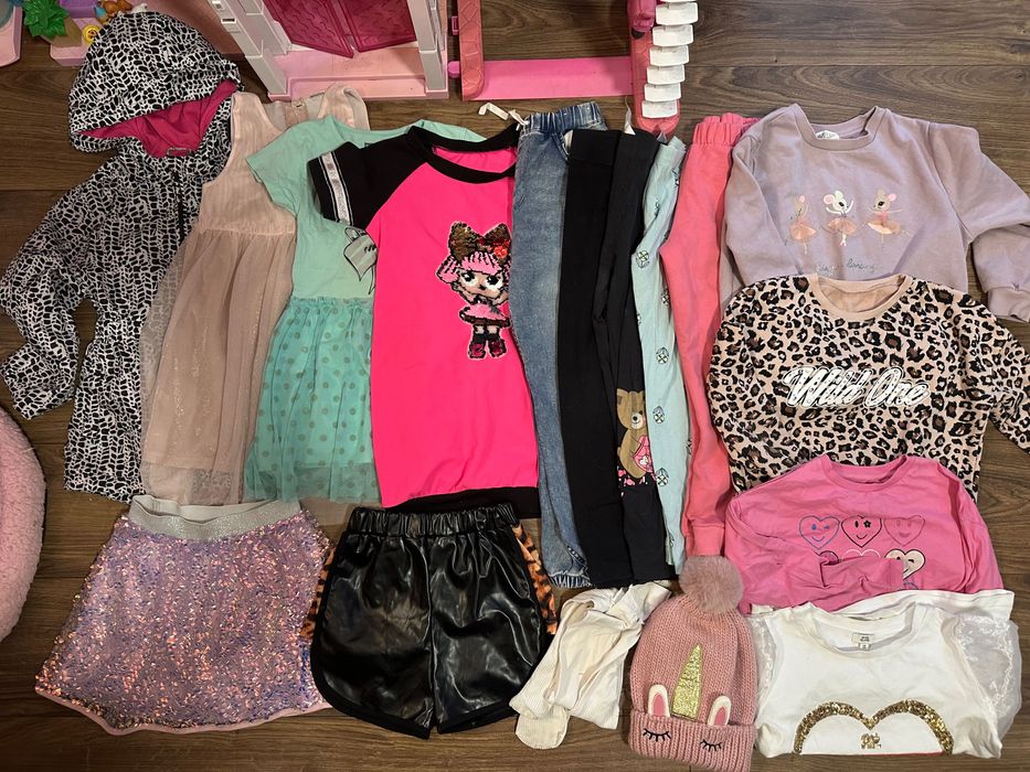 Paka ubranek zestaw dla dziewczynek