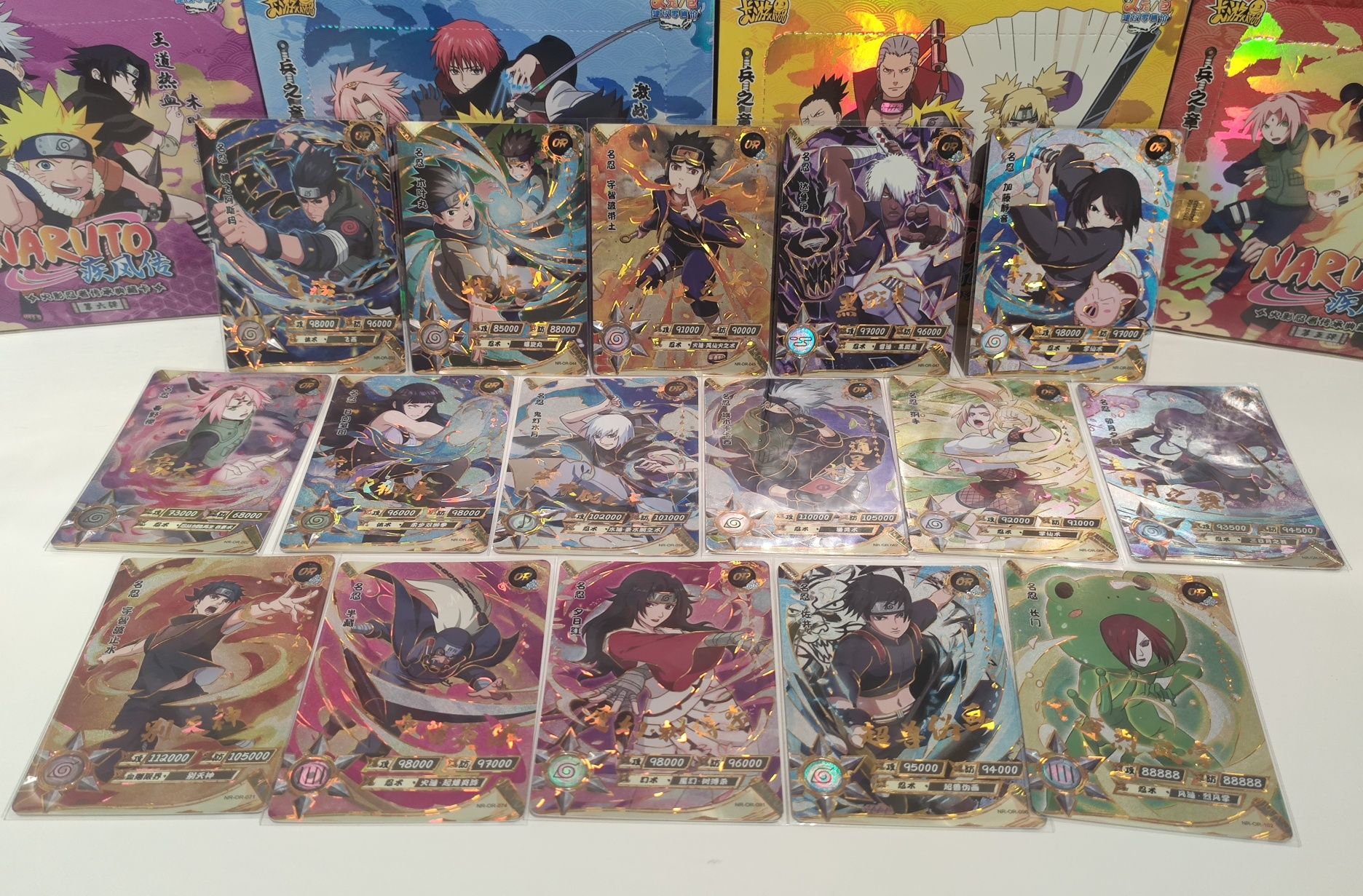 Cartas Naruto Kayou - OR, AR, SLR, SP