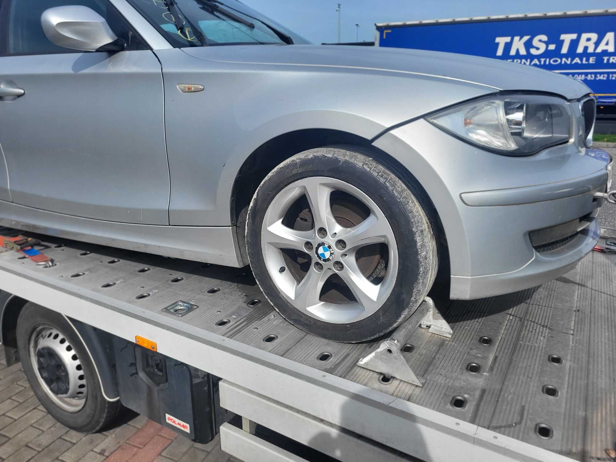 błotnik BMW e87 kolor srebrny Titansilber Metallic