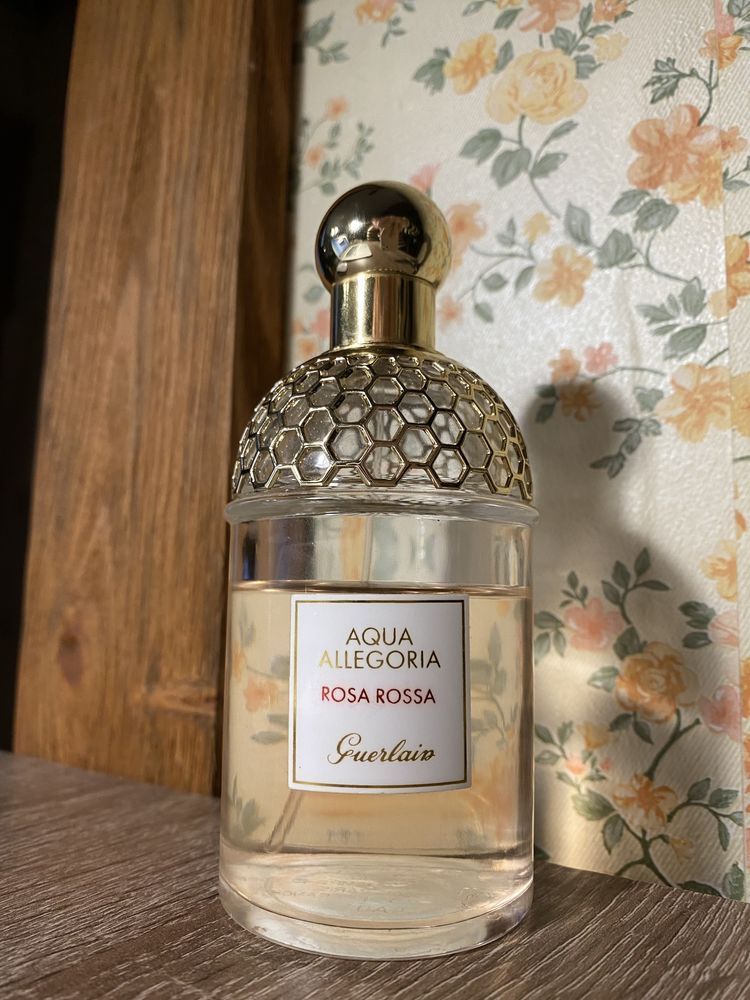 aqua allegoria rosa rossa