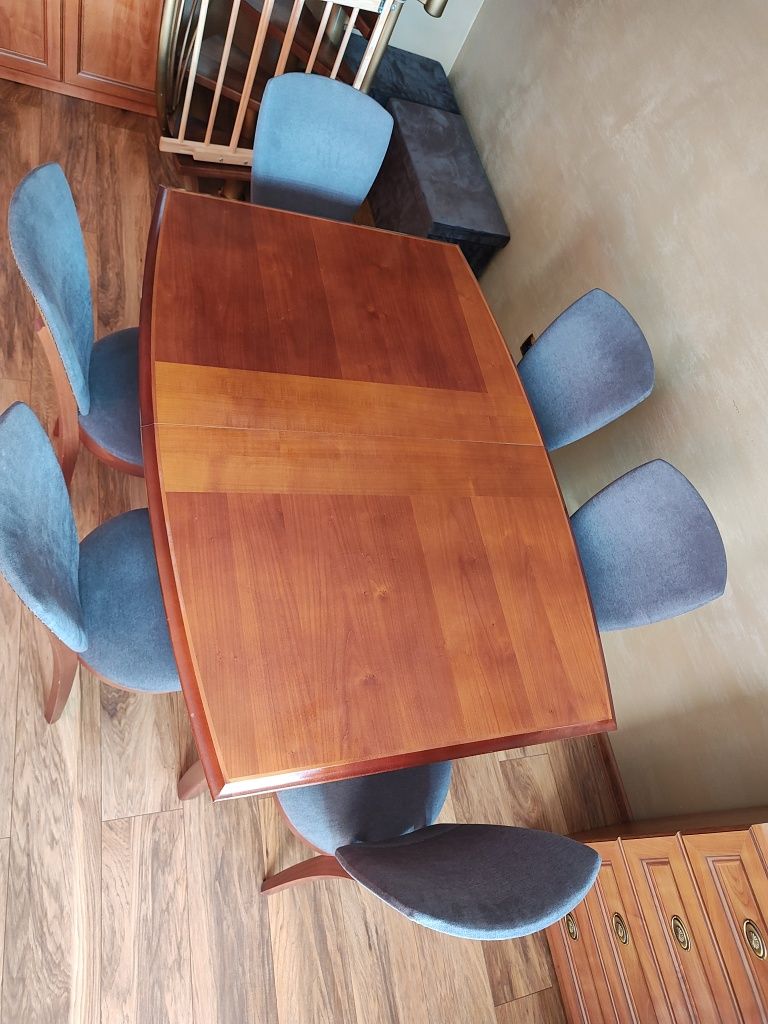 Stół Orland BRW + 6 krzeseł
