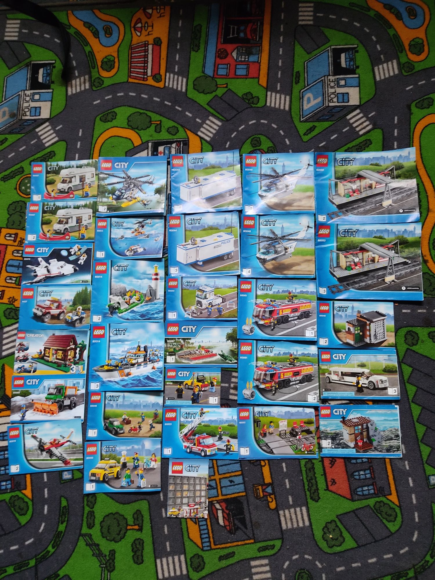 Lego City instrukcje 30 sztuk