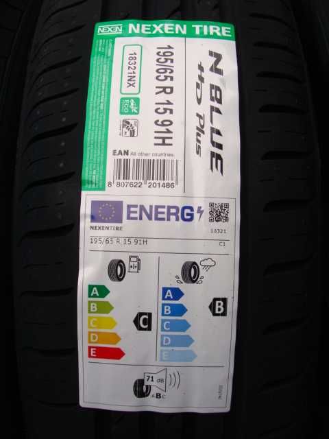 NOWE 195/65 R15 Nexen Nblue HD Plus