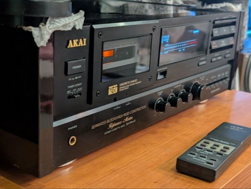 Akai gx 95m2 касетний магнітофон. Касетна дека