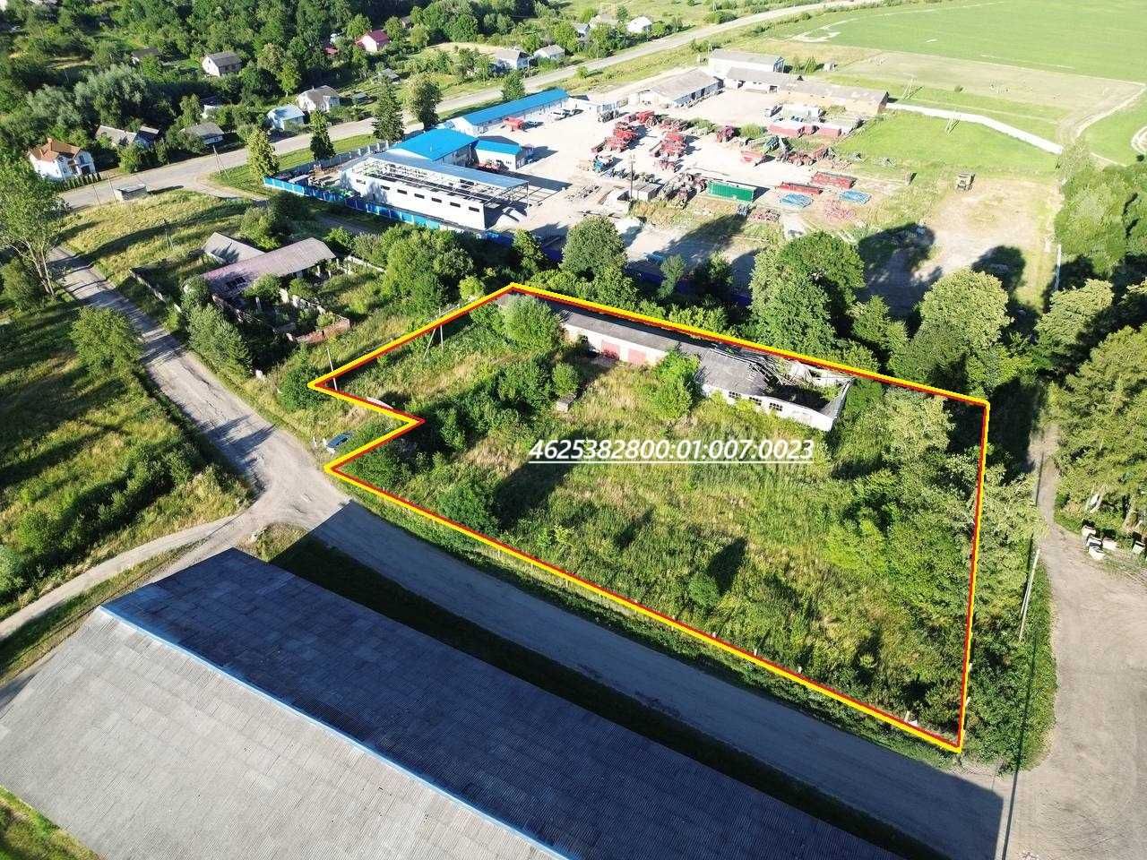 Продаж складських приміщень с.Кавсько