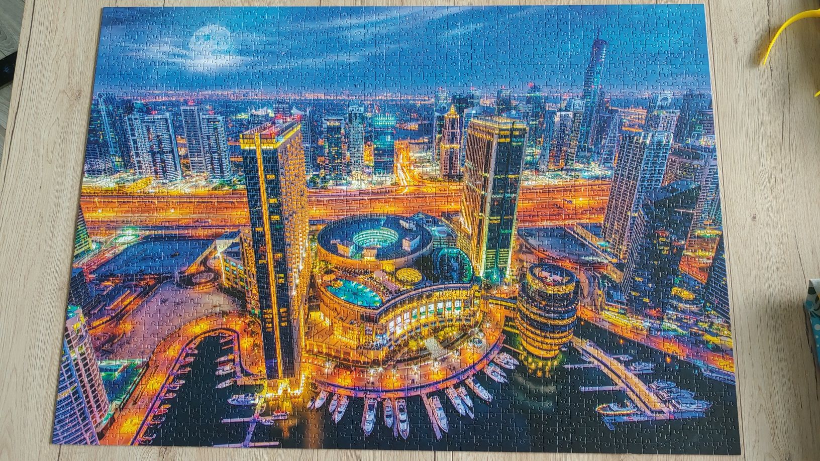 Puzzle 2000 , światła Dubaju
