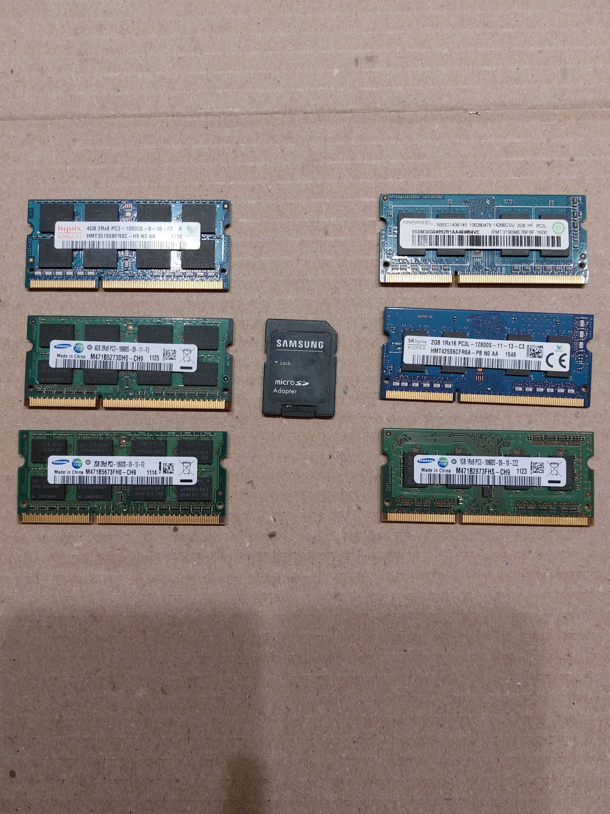 Процесори Intel, AMD; Пам`ять SO-DIMM DDR2, DDR3