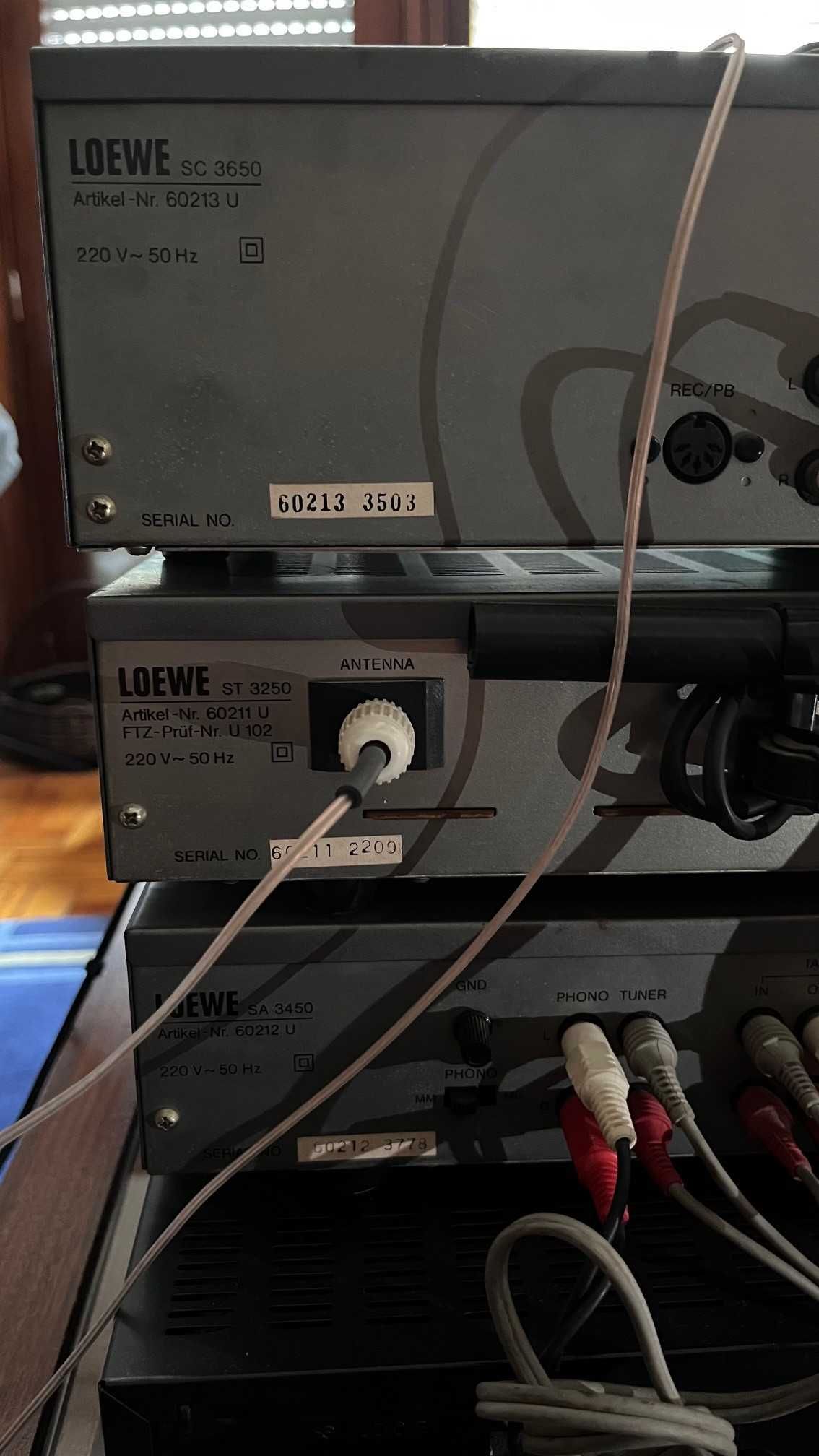 Aparelhagem Loewe dos anos 80 em muito bom estado