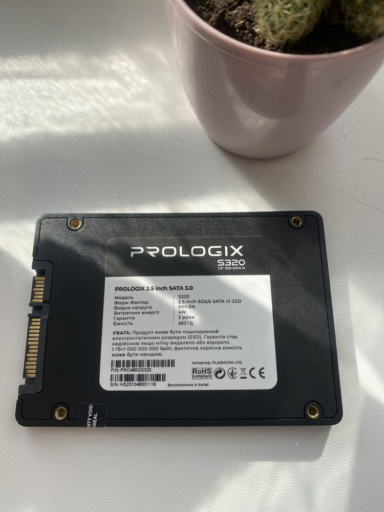 Ssd диск prologix 480 gb