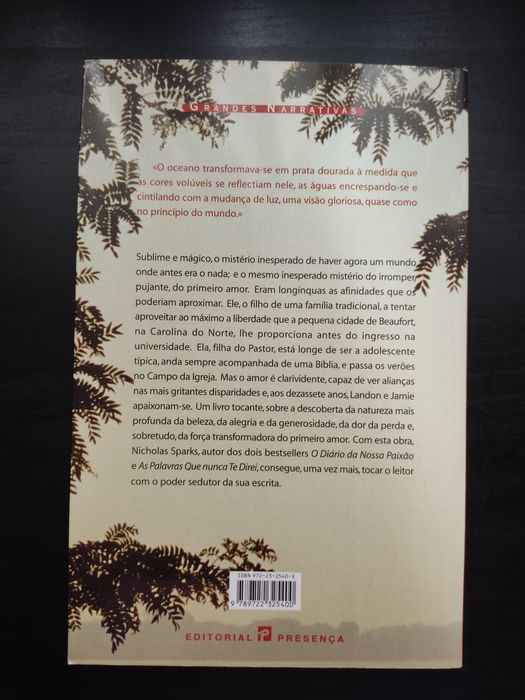 Livro "Um momento inesquecível"
