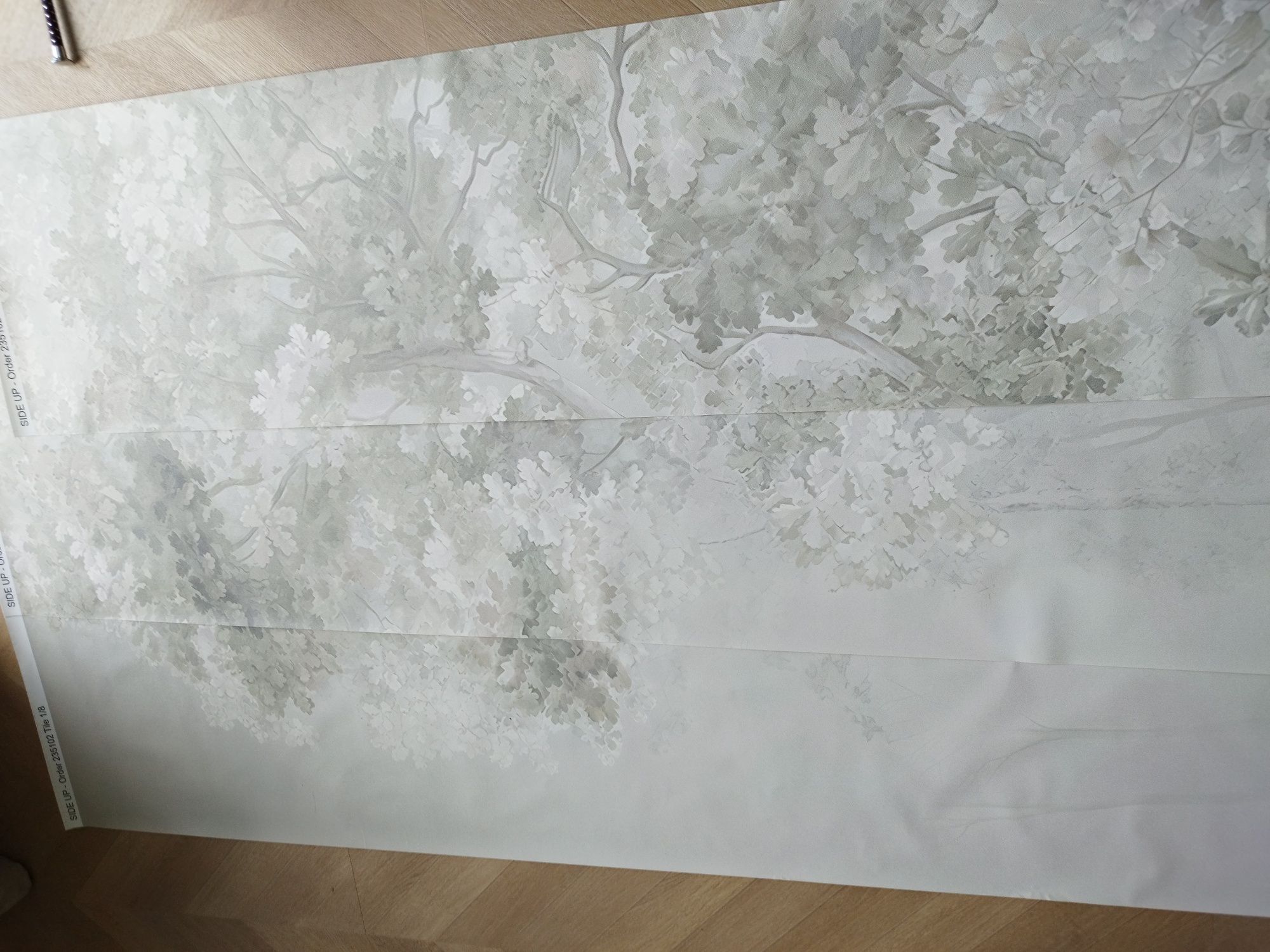 Tapeta uroczy las odcienie Uwalls jasnozielone 360x270