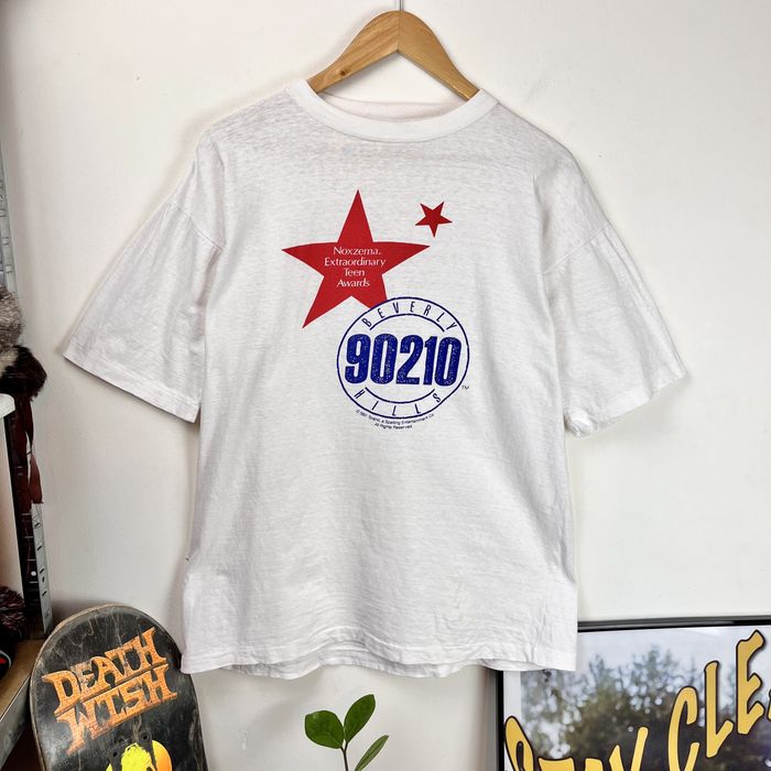 Vintage Beverly Hills 90210 Award T-shirt Single Stitch 90s Rare Movie