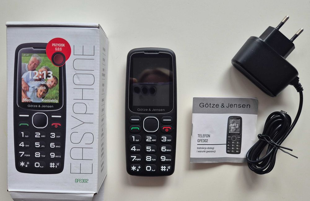 Telefon GÖTZE & JENSEN GFE303 - dla seniora