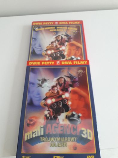 Mali Agenci 3D trójwymiarowy odjazd DVD film