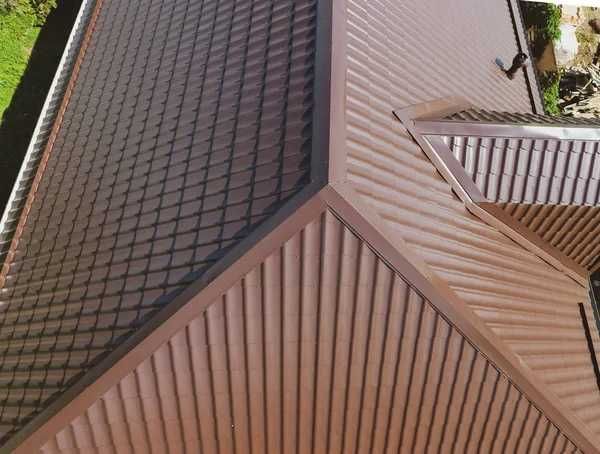 Blacha TRAPEZOWA dachowa Arkusze Blachy Obróbki Brązowa 8017 0,4mm