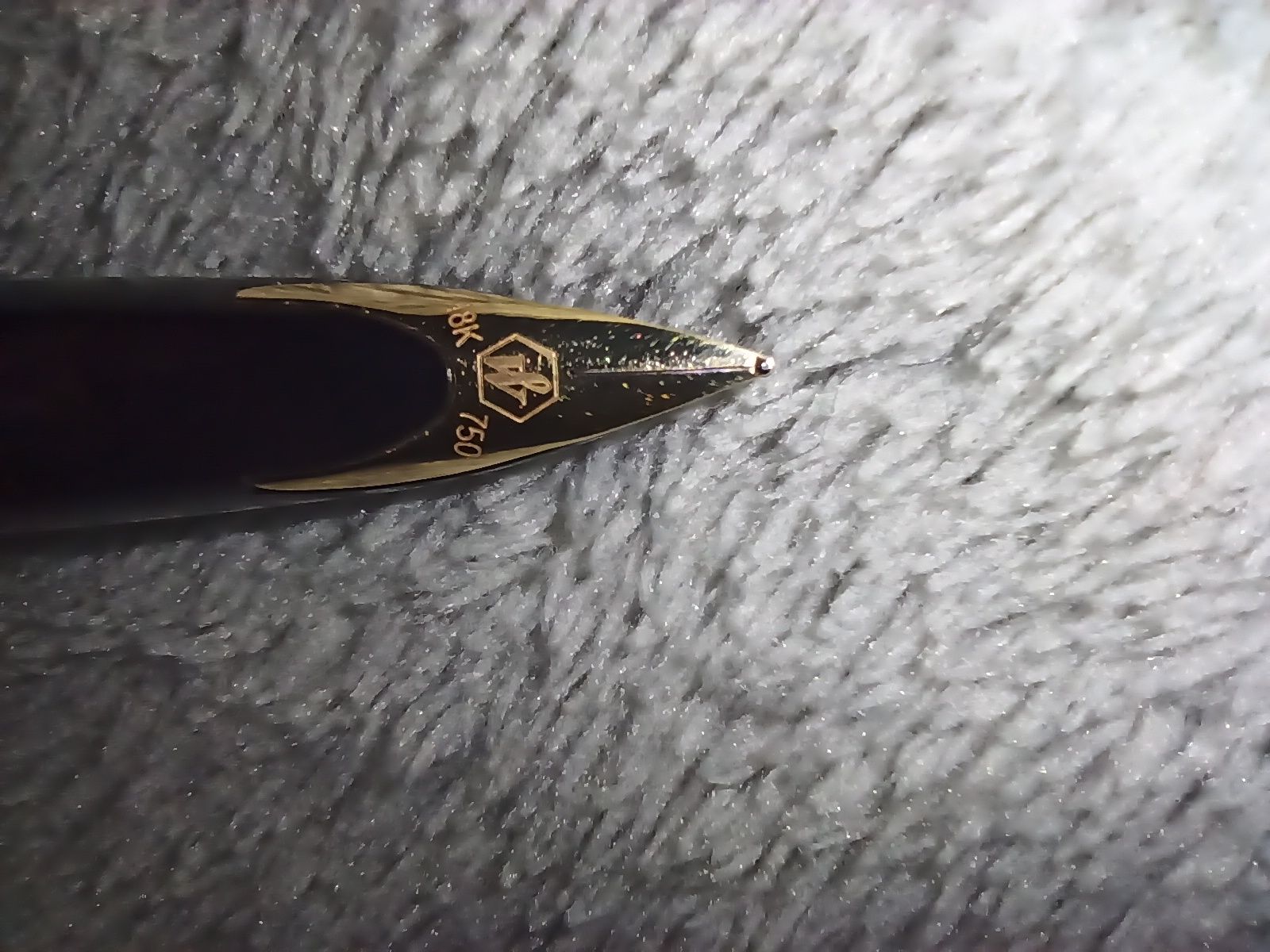 Ручка Waterman перо, золото 18к
