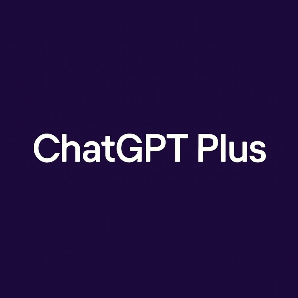 подписка ChatGPT Plus | Premium | ИИ