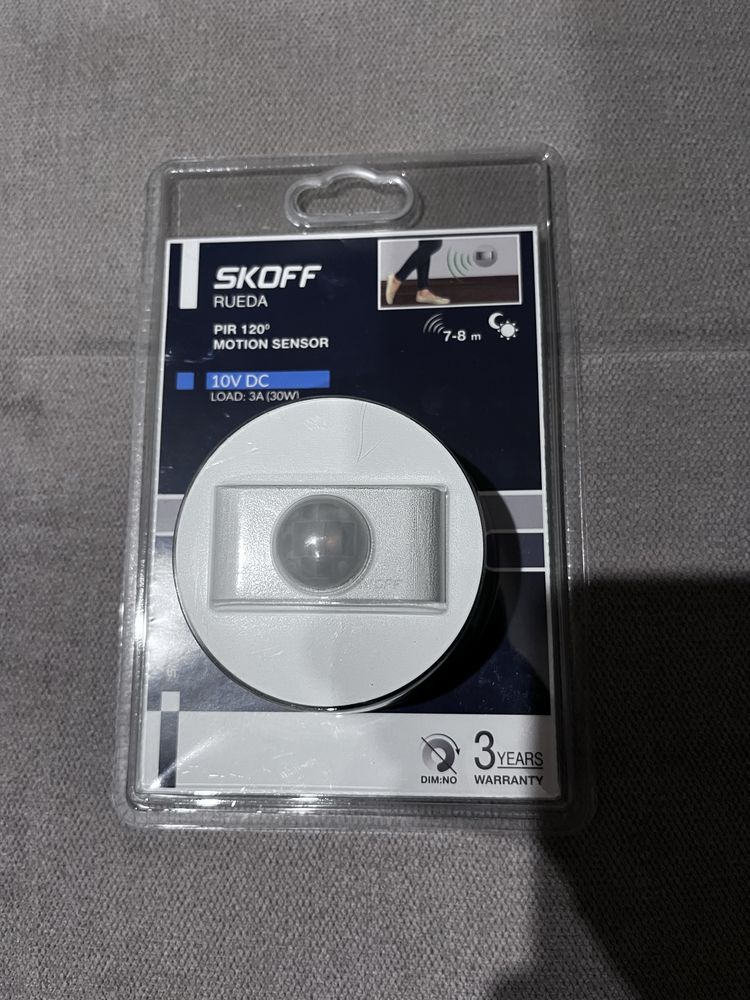 Oprawa Skoff Rueda PIR 120 Motion Sensor Biala 10v