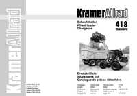 Katalog części Ładowarka kołowa Kramer 418 Teleskop seria 1 [311-00]