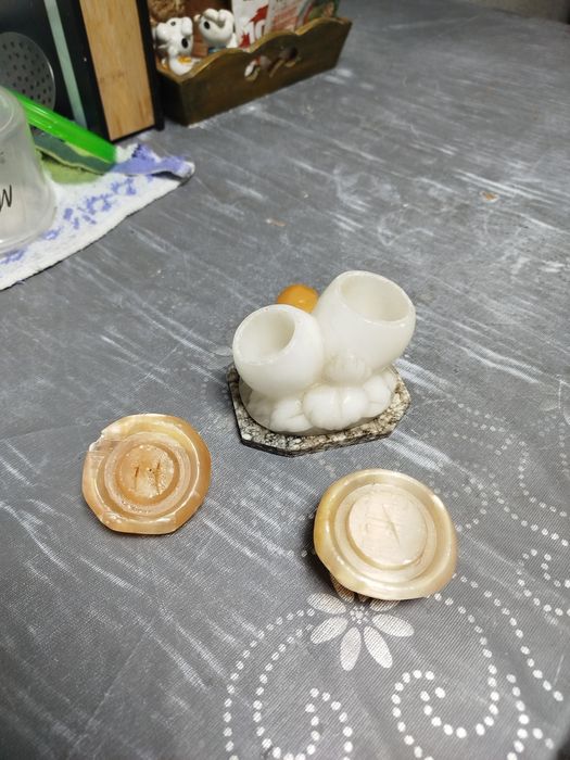 Фарфоровая шкатулка Грибочки