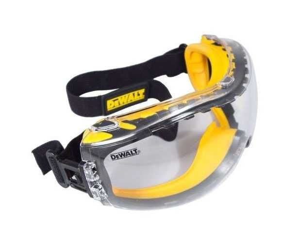 Захисні прозорі тактичні окуляри-маска очки DeWALT DPG82-11C