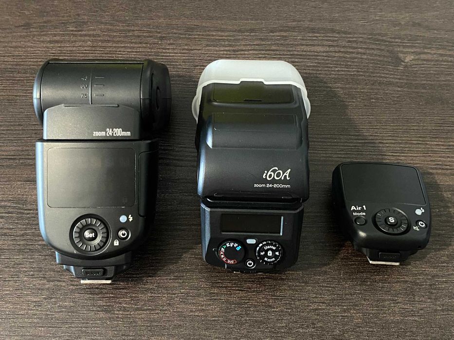 Flash Nissin i60A / Di700A + Air 1 para Fujifilm