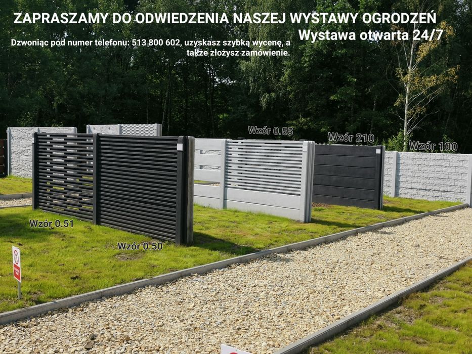 OGRODZENIA PANELOWE Panel Podmurówka Ogrodzenie Montaż Panele Przęsła
