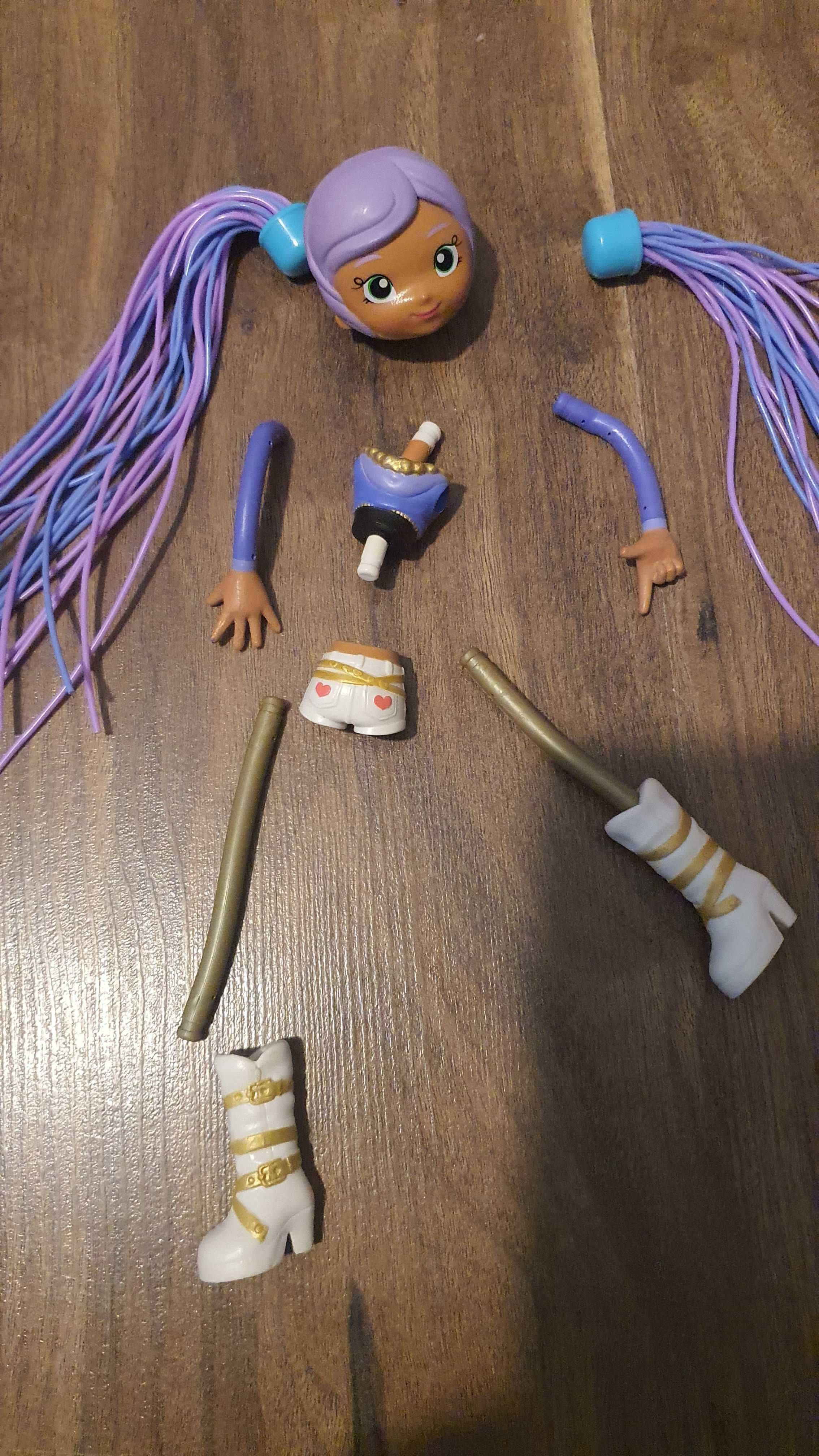 Lalki z wyjmowanymi częściami - 4 szt