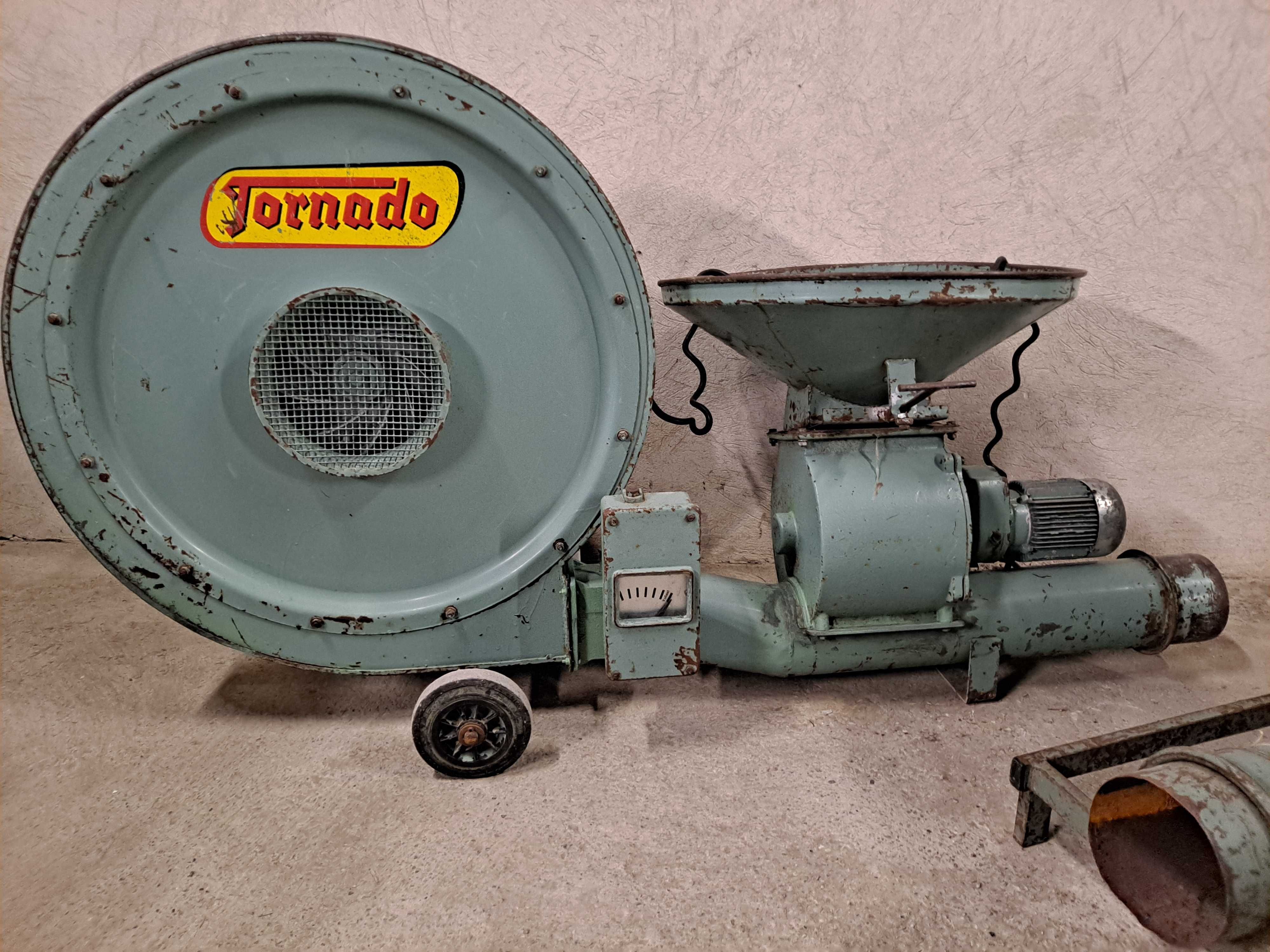 Dmuchawa do zboża turbina przedmuch silos dozownik neuero tornado7,5kw