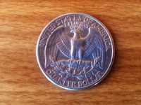 Продам монету перевёртыш liberty quarter dollar 1977