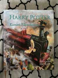 Harry Potter i kamień filozoficzny ksiażka ilustrowana