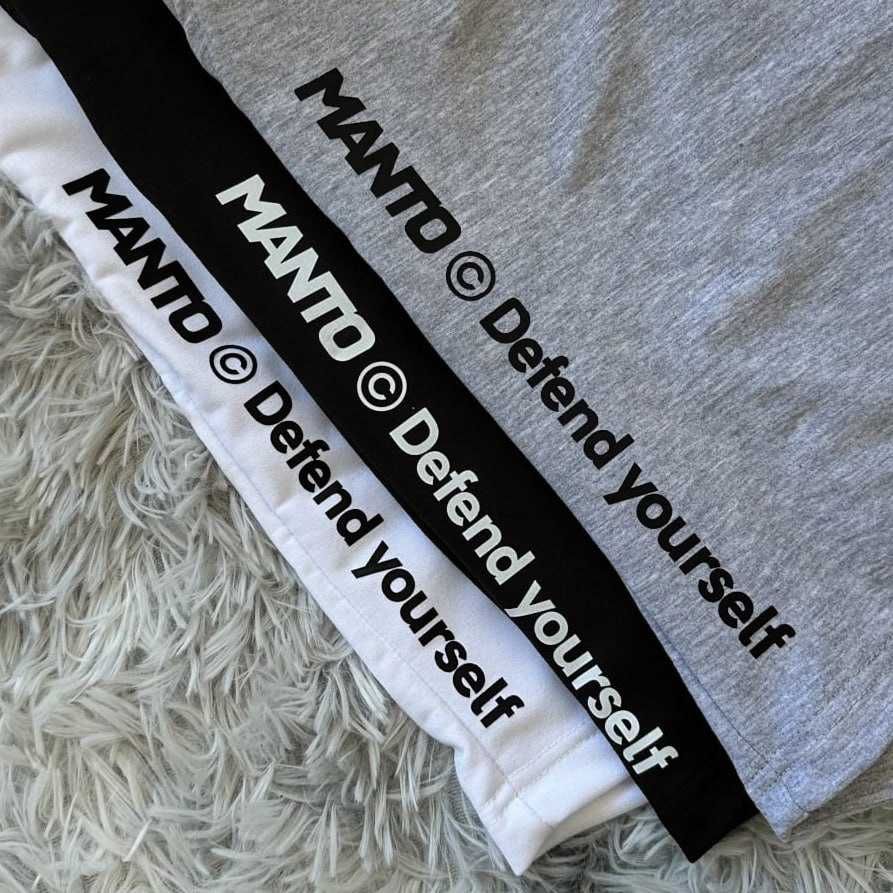 Котонновые шорты MANTO 100% — Белые / Серые / Черные — Cotton 100%