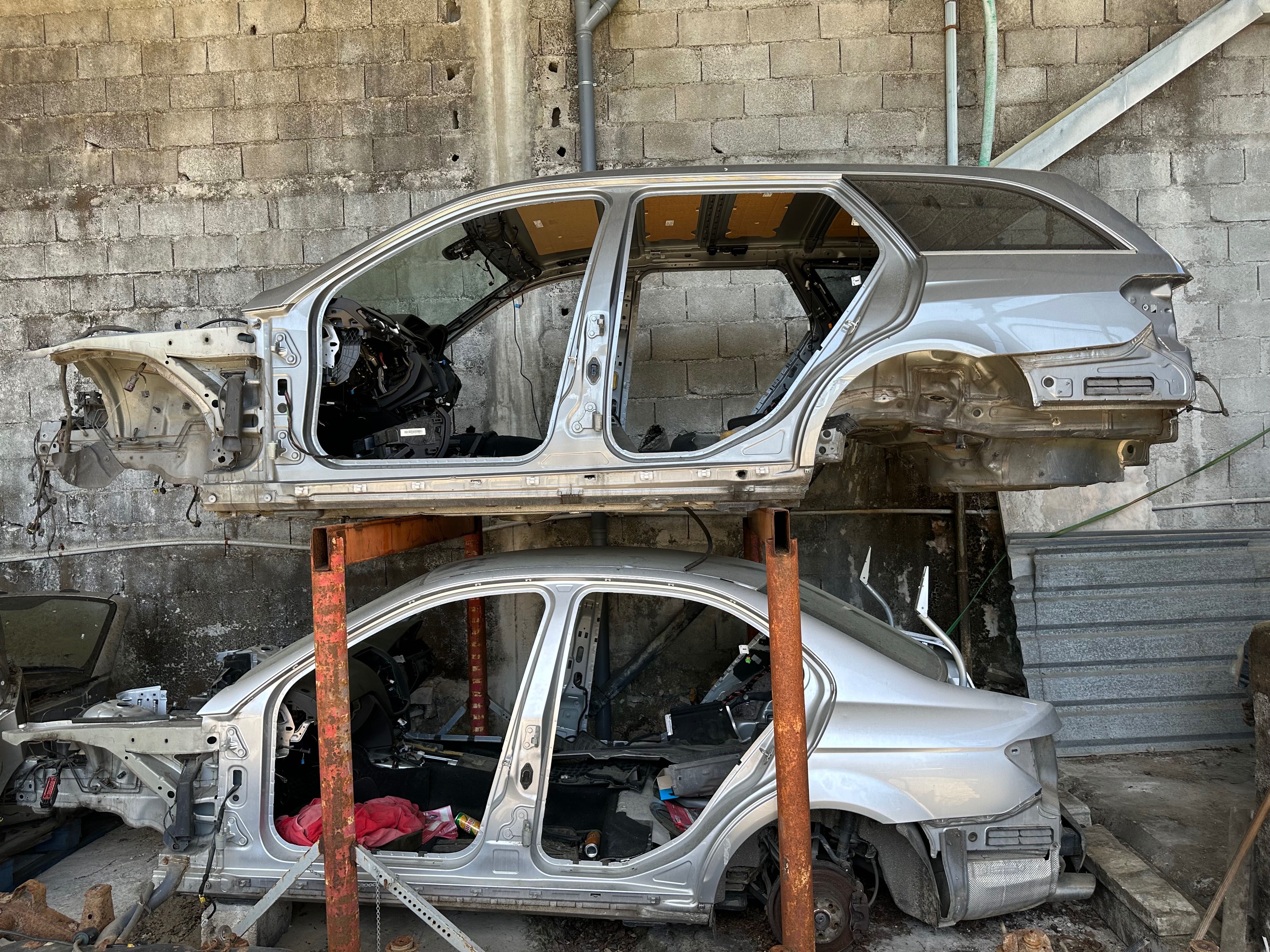 CARROÇARIA CHASSI COMPLETO MERCEDES W204 C200 C220 C350