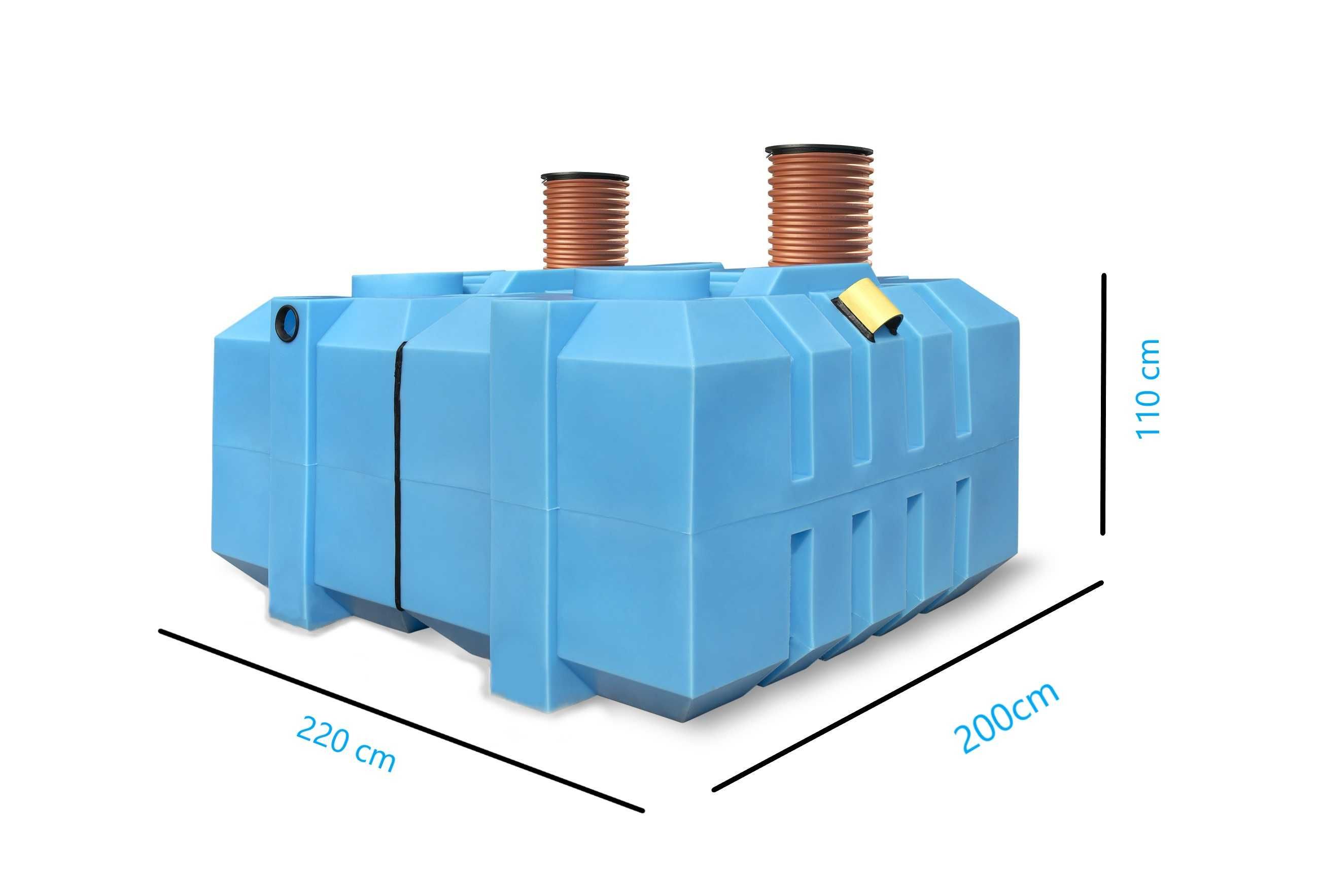 Zbiornik 4400L Szambo Deszczówka Oczyszczalnia 4000L Beczka 3000L