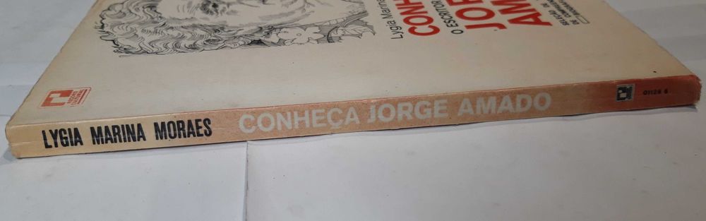 Livro Ref Cx B - Lygia Marina Moraes - Conheça Jorge Amado